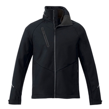 Mens PEYTO Waterproof Softshell Jacket with Roll - Away Hood
