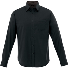 Mens CROMWELL Long Sleeve Button Up Shirt
