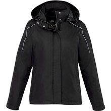 Womens VALENCIA Waterproof Fleece 3- in -1 Jacket with Detachable Hood