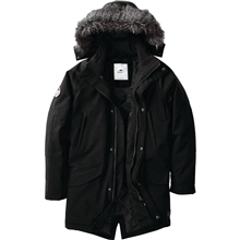 Mens BRIDGEWATER Roots73 Waterproof Insulated Parka Jacket with Detachable Hood