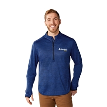 Mens MATHER Performance Knit Half Zip with Thumb Holes