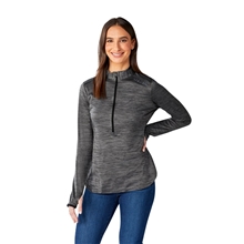Womens MATHER Performance Knit Half Zip with Thumb Holes