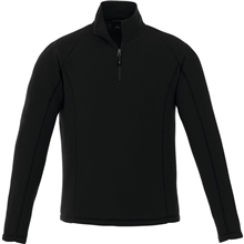 Mens BOWLEN Poly Microfleece Quarter Zip