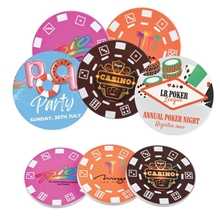 Ceramic Poker Chip Token