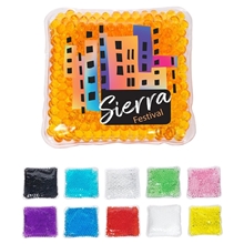Full - Color Square Aqua Pearls(TM) Hot / Cold Pack