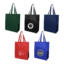 Two Open Pocket Tote Bag