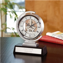 Undulate Skeleton Clock