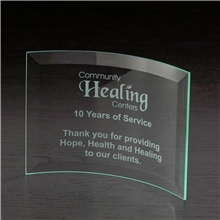 Chronicle Jade Small Glass Award