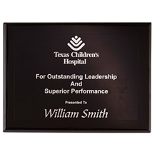 Onyx Medium Plaque Award