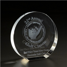 3D Circle Small Award