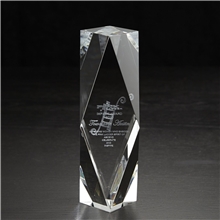 Medium Chairmans 3D Crystal Award