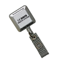 Silver Tract Retractable Badge Holder