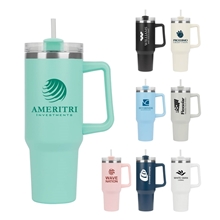 Riley 40 oz Double Wall Stainless Steel Travel Mug