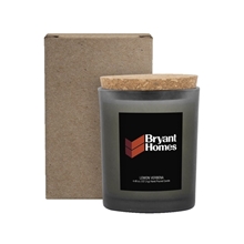Niva Frosted 6oz Candle With Cork Lid