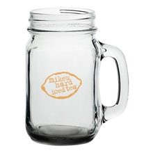 16 oz Mason Jars with Handles