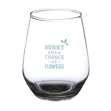 Perfected 12 oz Silicia Stemless Wine