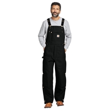 Carhartt(R) Tall Firm Duck Insulated Bib Overalls
