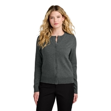 Port Authority(R) Womens Easy Care Crewneck Cardigan Sweater