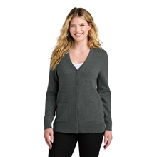 Port Authority(R) Womens Easy Care Button - Up Cardigan Sweater