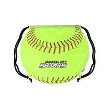 GameTime Softball Drawstring Bag