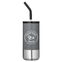 Summit 16 oz Insulated Tumbler With Straw