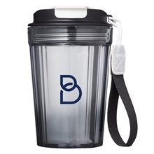 Hampton 12oz Travel Tumbler With Wrist Strap