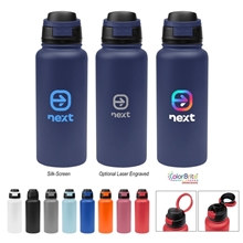 32 oz Pop Sip Recycled Stainless Steel Bottle