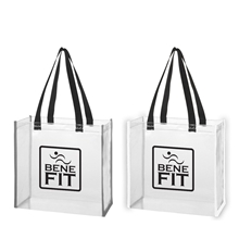 Reflective Shopper Clear EVA Reflective Tote Bag