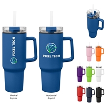 40 oz Full Color Quest Recycled Stainless Steel Tumbler