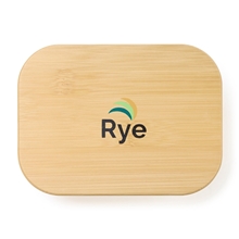 2 Cup Bamboo Storage Container