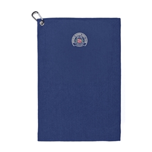 Golf Links Waffle Weave Towel