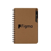 Kraft Notebook w / Pen