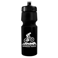 The Venture - 24 oz Circular Bike Bottle With Push Pull Lid