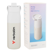 23 oz Larq Purevis2 Bottle - Granite White