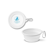 Collapsible Pet Bowl With Carabiner