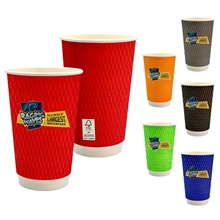 16 oz Full Color Wave Paper Cup