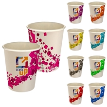 5 oz Full Color Floating Cubes Paper Cup