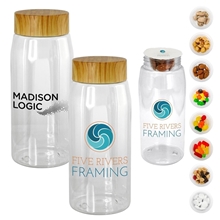 Bamboo Pattern 25 oz Snack Bottle