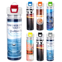 Two Tone Pop Up 18 oz Full Color Insert Bottle