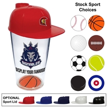 16 oz Sports Themed Pint Cup