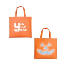 Halloween Pumpkin Reflective Tote Bag
