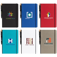 Recycled Kraft Paper Cover Journal Pen Set - A5 5.9 x 8.3