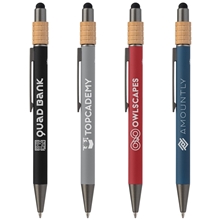 Reborn Spinner Recycled Aluminum Pen w / Stylus