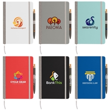Steinbeck Recycled Hard Cover Journal Pen Set - A5 5.9 x 8.3