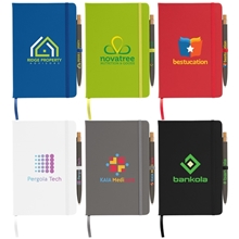 Wilde Recycled Hard Cover Journal Pen Set - A5 5.5 x 8.3