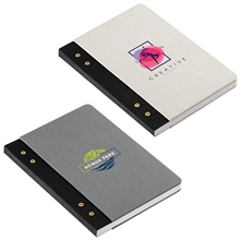 Executive FSC(R) Journal with Textured Grommet Spine