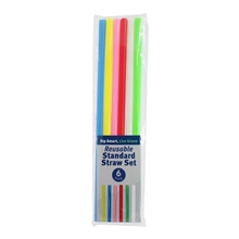 Reusable Standard Straw - 6 Pack