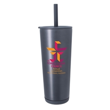 Astrid Recycled Stainless Steel Vacuum Tumbler - 24 oz