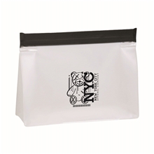 PEVA Reusable Zip Lock Storage Bag With Gusset