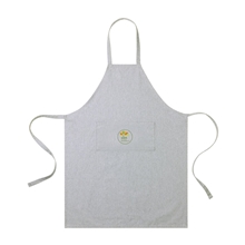 AWARE(TM) Recycled Cotton Bib Front Apron With Pocket